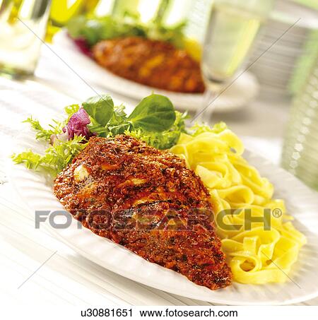 Stock Image - Italian Escalope. Fotosearch