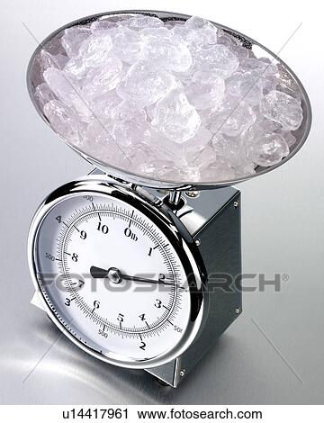 Kitchen Scales Filled With Ice - Non Exclusive View Large Photo Image Stock Image - Kitchen Scales Filled With Ice - Non Exclusive. Fotosearch