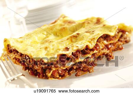 Stock Photography - Lasagne - Non Exclusive. Fotosearch