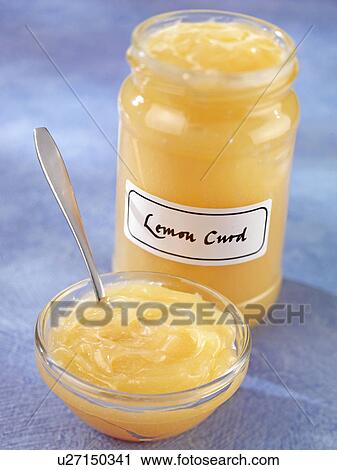 Stock Image - Lemon Curd - Non Exclusive. Fotosearch