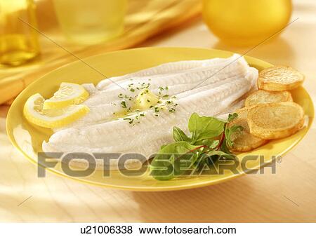 Lemon Sole Fillet - Non Exclusive View Large Photo Image Stock Photo - Lemon Sole Fillet - Non Exclusive. Fotosearch