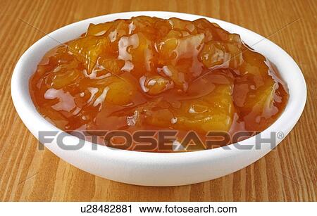Stock Image - Mango Chutney - Non Exclusive. Fotosearch