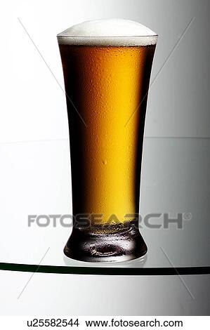 Picture - One lager beer. Fotosearch