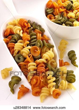 Picture - Pasta in Scoop - Non Exclusive. Fotosearch