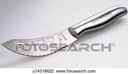 Stock Image - Pizza Knife - Non Exclusive. Fotosearch