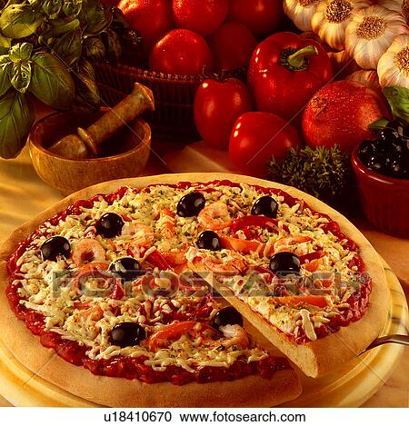 Stock Image - Pizza. Fotosearch