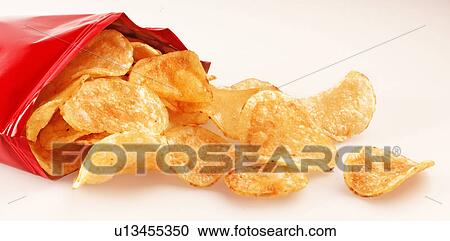 Potato Chips / Potato Crisps View Large Photo Image Stock Image - Potato Chips / Potato Crisps. Fotosearch