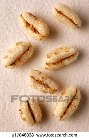 Stock Photo - Puffed wheat. Fotosearch