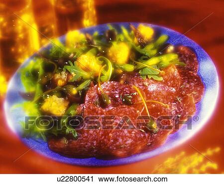 Stock Image - Salami. Fotosearch