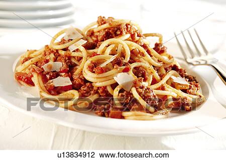 Stock Image - Spaghetti Bolognese. Fotosearch
