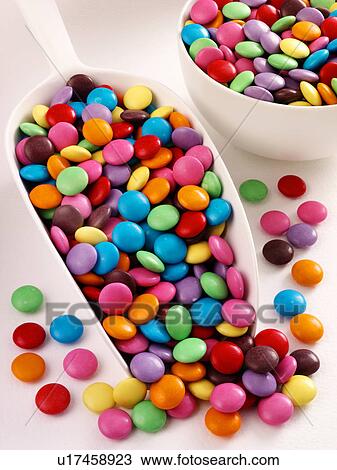 Stock Image - Sweets in Scoop - Non Exclusive. Fotosearch