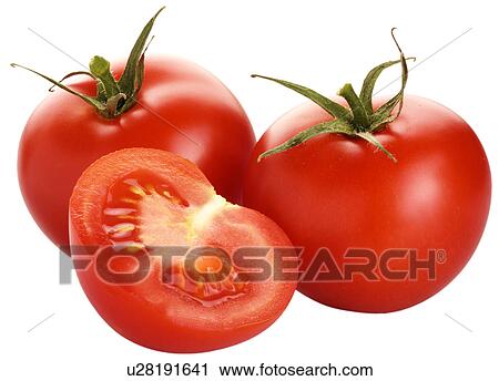 Stock Image - Three Tomatoes - Non Exclusive. Fotosearch