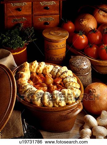 Traditional casserole View Large Photo Image Stock Photograph - Traditional casserole. Fotosearch