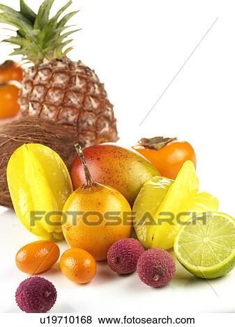 Stock Photo - Tropical Fruits - Non Exclusive. Fotosearch