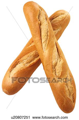 Two French Bread Baguettes - Non Exclusive View Large Photo Image Stock Image - Two French Bread Baguettes - Non Exclusive. Fotosearch