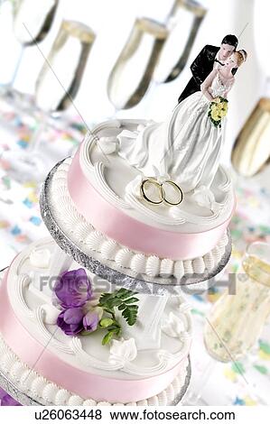 Wedding cake View Large Photo Image Stock Photo - Wedding cake. Fotosearch