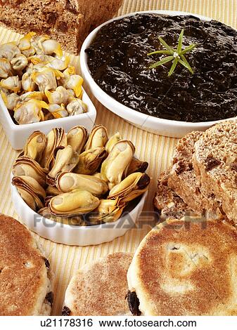 Stock Photograph - Welsh Foods - Non Exclusive. Fotosearch