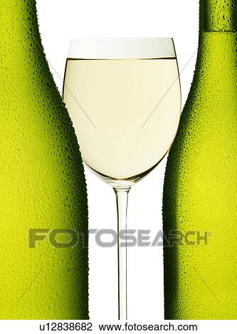 White Wine Glass And Bottles on White - Non Exclusive View Large Photo Image Stock Image - White Wine Glass And Bottles on White - Non Exclusive. Fotosearch