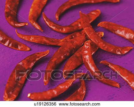 Whole Dried Chillies - Non Exclusive View Large Photo Image Stock Photograph - Whole Dried Chillies - Non Exclusive. Fotosearch