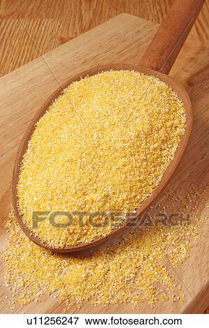 Stock Photo - Yellow Maize Polenta. Fotosearch