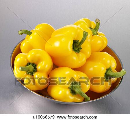 Yellow Peppers - Non Exclusive View Large Photo Image Stock Photo - Yellow Peppers - Non Exclusive. Fotosearch