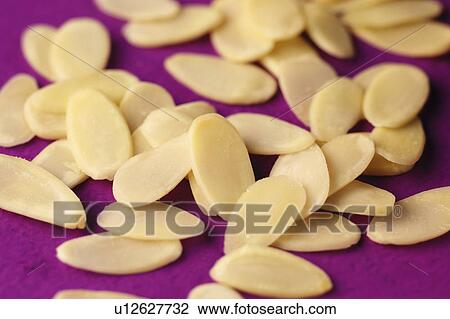 Stock Image - Almond Flakes - Non Exclusive. Fotosearch