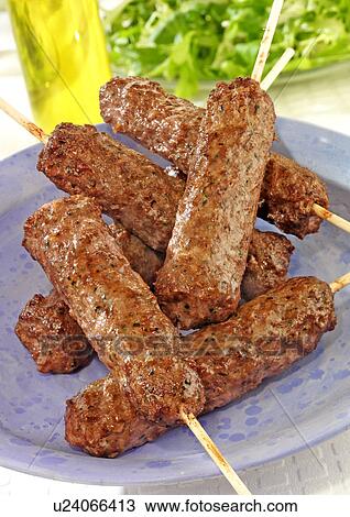 BBQ Shish Kebabs - Non Exclusive View Large Photo Image Stock Image - BBQ Shish Kebabs - Non Exclusive. Fotosearch