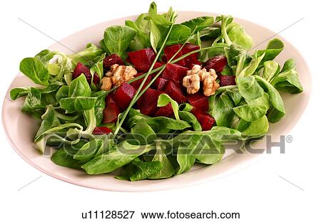 Beetroot And Lambs Lettuce Salad on White - Non Exclusive View Large Photo Image Stock Photo - Beetroot And Lambs Lettuce Salad on White - Non Exclusive. Fotosearch