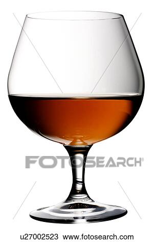Brandy Glass on White - Non Exclusive View Large Photo Image Stock Image - Brandy Glass on White - Non Exclusive. Fotosearch