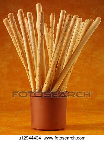 Picture - Bread Sticks Grissini - Non Exclusive. Fotosearch