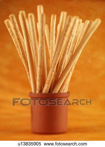 Stock Photography - Bread Sticks Grissini - Non Exclusive. Fotosearch