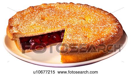 Stock Photography - Cherry Pie - Non Exclusive. Fotosearch