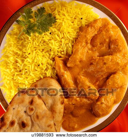 Stock Image - Chicken Korma. Fotosearch