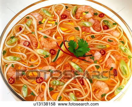 Stock Photo - Chinese noodle soup. Fotosearch