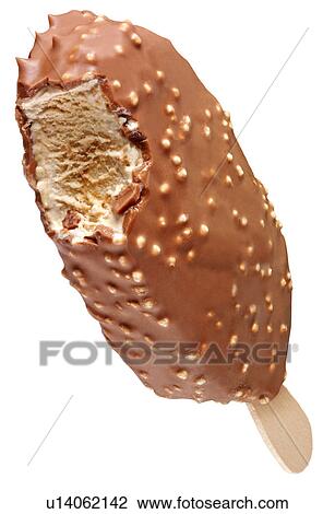 Chocolate Ice Cream Bar View Large Photo Image Stock Image - Chocolate Ice Cream Bar. Fotosearch