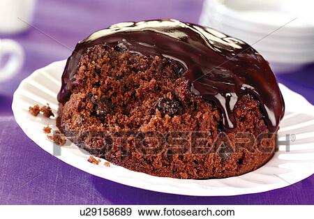 Chocolate Sponge Pudding - Non Exclusive View Large Photo Image Stock Photo - Chocolate Sponge Pudding - Non Exclusive. Fotosearch