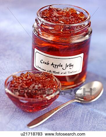 Stock Image - Crab Apple Jelly - Non Exclusive. Fotosearch