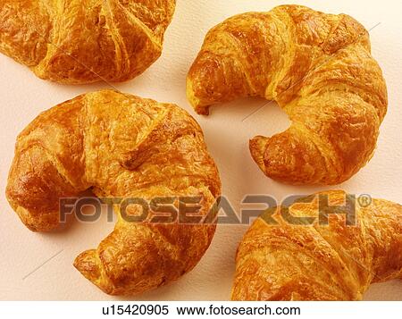 Croissants - Non Exclusive View Large Photo Image Stock Photography - Croissants - Non Exclusive. Fotosearch