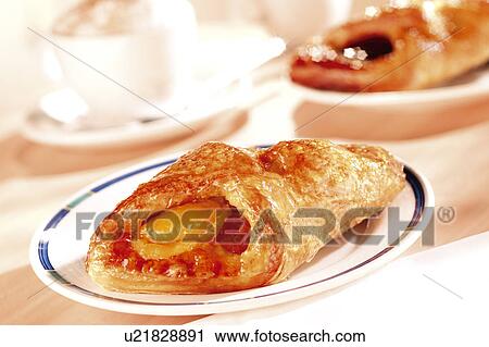 Stock Image - Danish pastries. Fotosearch