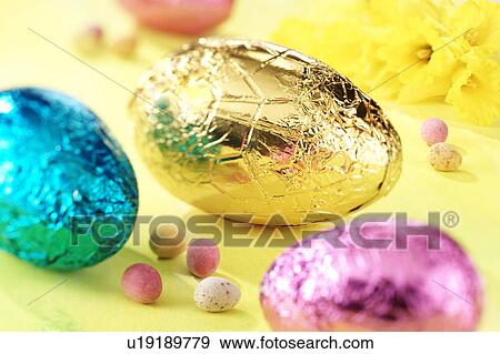 Stock Photo - Easter eggs. Fotosearch
