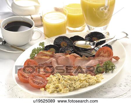 English breakfast View Large Photo Image Stock Photo - English breakfast. Fotosearch