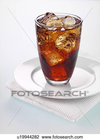 Glass Of Cola View Large Photo Image Stock Image - Glass Of Cola. Fotosearch