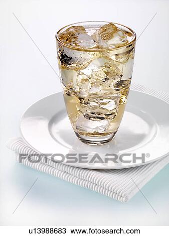 Stock Image - Glass Of Ginger Ale. Fotosearch