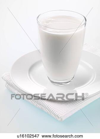 Stock Photo - Glass Of Milk. Fotosearch