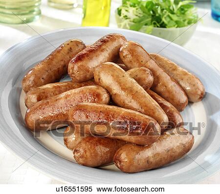Herb Sausages - Non Exclusive View Large Photo Image Stock Photography - Herb Sausages - Non Exclusive. Fotosearch