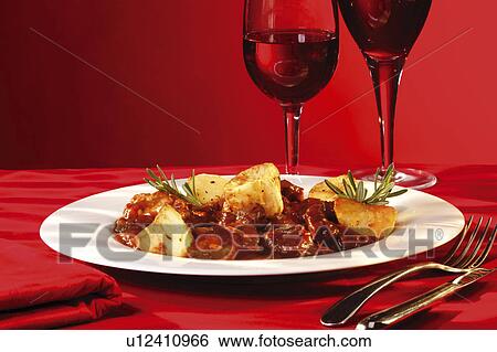 Lamb and potatoes View Large Photo Image Stock Photograph - Lamb and potatoes. Fotosearch