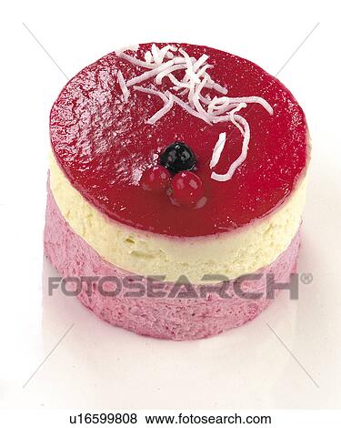Stock Photo - Layered fruit dessert. Fotosearch