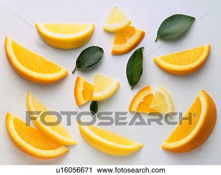 Lemon and orange slices View Large Photo Image Stock Image - Lemon and orange slices. Fotosearch