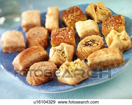 Mediterranean Pastries - Non Exclusive View Large Photo Image Stock Photo - Mediterranean Pastries - Non Exclusive. Fotosearch