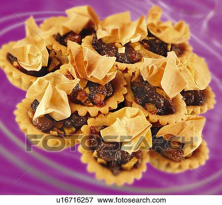 Stock Photo - Mincemeat tarts. Fotosearch
